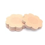 QueenVibes-40-Pieces-Breast-Covers-Nipple-Cover-Pasties-Disposable-Nipple-Covers-Bra-Pad-Self-Adhesive-No-Show-Bra-For-Women-Standard-6-cm-Beige QueenVibes 40 Pieces Breast Covers Nipple Cover Pasties, Disposable Nipple Covers, Bra Pad, Self-Adhesive No Show Bra For Women (Standard 6 cm, Beige)