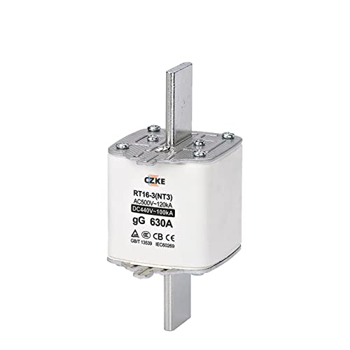Fusible rapide NT3 400A en céramique coupure instantanée pour interrupteur sectionneur
