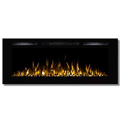 Regal Flame Fusion 50Ó Pebble Built-in Ventless Recessed Wall Mounted Electric Fireplace Better Than Wood Fireplaces, Gas Logs, Inserts, Log Sets, Gas, Space Heaters, Propane