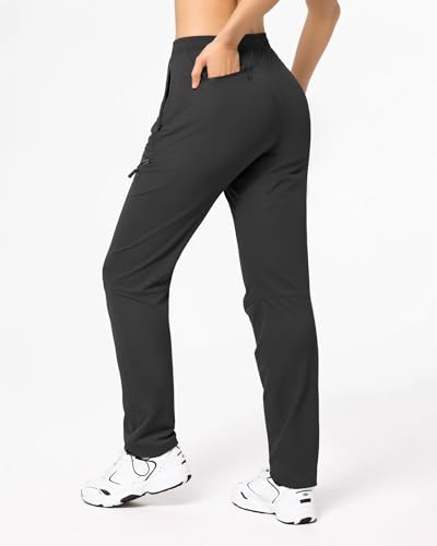 Womens Hiking Pants Quick Dry Tall Insteam 30"/32"/34"/36" Water Resistant Lightweight Cargo Pants with 5 Pockets2
