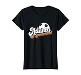 Atlanta Soccer Retro 404 United T-Shirt, Women, Black, X-Large