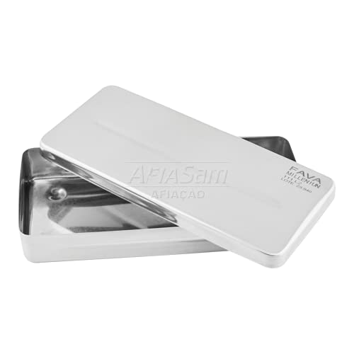 Estojo Milleniun Inox 18 X 08 X 03 cm Fava