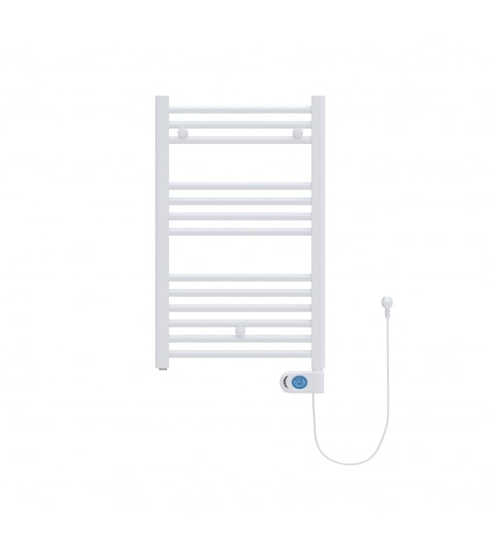 facula - Radiador Toallero Eléctrico Fluido Serie PE Blanco de Bajo Consumo 400w