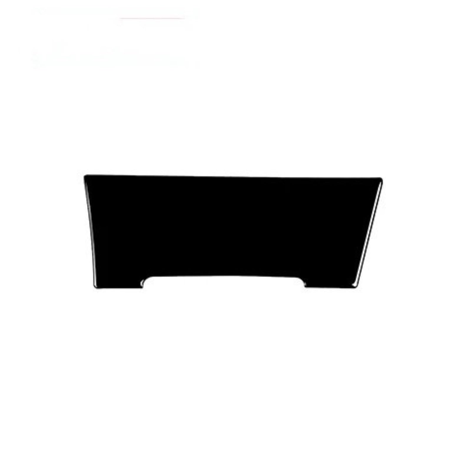 Interior Trim for VW for Golf 7 for GTI Mk7 2013 2014 2015 2016 2017 Cigarette Lighter Panel Cover Piano Black Sticker Car Interior Accessorie Auto Central Inner(RHD Black)