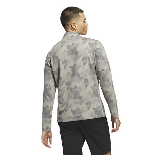 adidas Men's Go-to Printed Quarter-Zip Pullover4