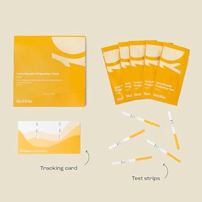 Bird&Be Pregnancy Test Strips for Early Detection (20-Strips Kit, FSA-Eligible)