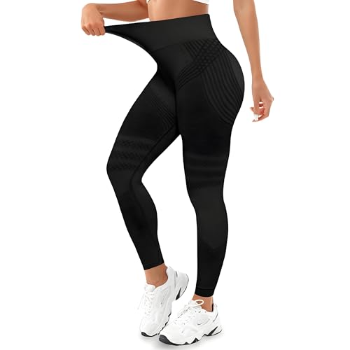 Cellumove Leggings 3D Anticelulítico Mujer, Anti Cellulite Leggins Anticelulitis 3D Compresión, Celulitis Push Up, Redefine Tu Silueta Sin Esfuerzo
