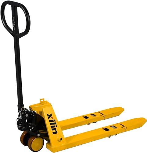 Xilin Mini Pallet Jack Truck, 2200Lb. Capacity Small Manual Pallet Truck, Hand Trucks Foldable Forks and Handle 31.5