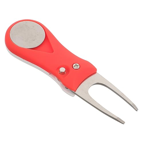 Abaodam Portable Golf Divot Repair Tool Wear Resistant Fork for Lawn Repair Lightweight and Easy to Carry Essential Outdoor Golfing Accessory