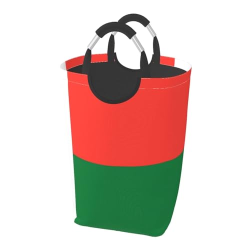 Panier à linge sale avec motif drapeau de Madagascar - 50 l - Pliable