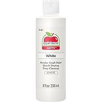 Apple Barrel Acrylic Paint in Assorted Colors (8 Ounce), 20403 White