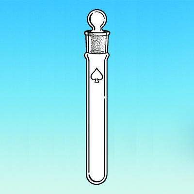 8645-20 Test Tube with #19 Size Stopper, 22 mm x 150 mm Size