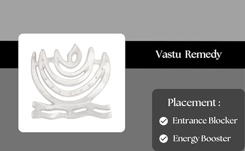 Image of Vastu Aluminium Helix for Vastu Remedy |Size- 4 Inch Approx | Vastu Remedies for Toilet - Door | Zone Correction | Vastu Dosh Nivaran Remedy | Pack of 3 |