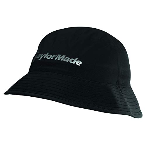 Taylormade Black Cotton Bucket Hat - Unisex Adults - Women, Party Attendees, Gift Recipients