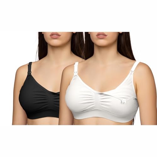 Image of NewMom Women's Lycra Non Padded Non-Wired Maternity Bra