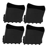 Werner Step Ladder Ladder Feet Covers Protector Pad: 4 Pcs Non Slip Ladder Feet Rubber Ladder Feet Replacement Step Ladder Feet Foot Mat Cushion Covers Non- Skid Ladder Pads