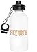 Flynns Arcade Gaming Wielokrotnego Użytku Biały Aluminium Butelka Wody Reusable White Water Bottle