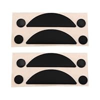 The Lord of the Tools 2 Set Black Mouse Feet Silent Replacement Pads Skates Glide Feet PTFE Compatible with Logitech M590 Multi-Device Wireless Mouse