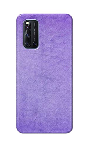 Image of Plain Purple Hard Back Case Cover for Vivo V19 Back Cover -(J5) VNS2226