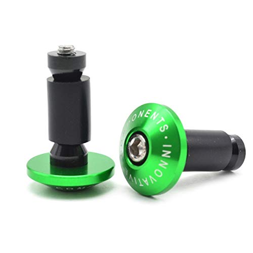 MTnoble Universal-CNC-Motorrad-Lenker Lenker kurz Geeignet for Yamaha SR400 TZR50 V Star 250 Bws 50 FJ-09 (Color : 22MM Green)