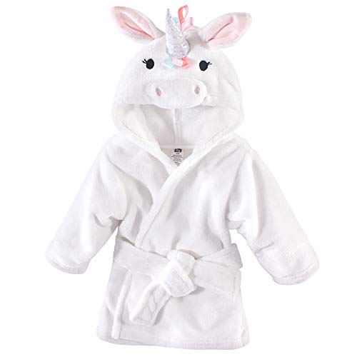 Image of Hudson Baby Unisex Baby Plush Animal Face Bathrobe