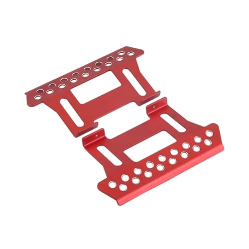 RC�J�[�̕i���� For Axial For SCX10II 90046 90047 For Wrangler D90 TF2 1/10 RC�J�[�N���[���[ 2�� �A���~���� ���b�N�X���C�_�[ �T�C�h�X�e�b�v�p(Red)