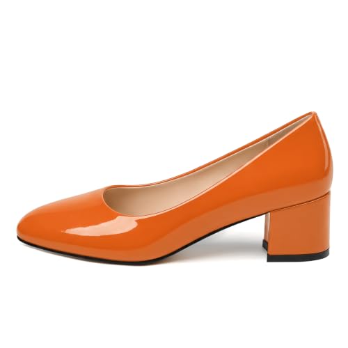 Image of SKYSTERRY Women's Low Heel Dress Pumps Shoes 2 Inch