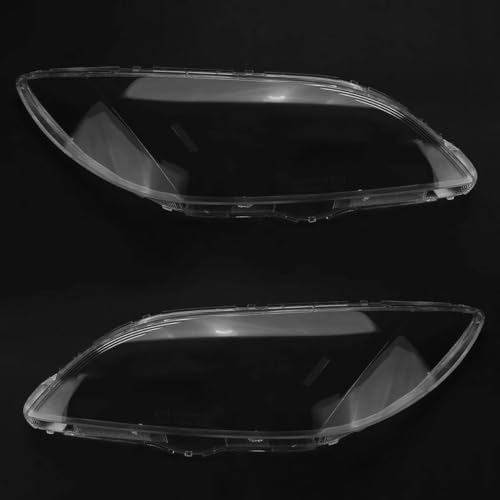 Capots phares voiture pour Mazda 3 Berline 2006-2012 en polycarbonate haute clarté