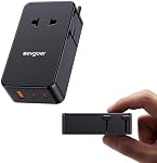 Adaptateur de voyage universel, Adapteur de puissance international avec 1 AC Déplacement, 1 USB-A & 2 USB-C Ports, travaux dans 150+ Pays (US/EU/UK/AU), Pas un convertisseur de tension
