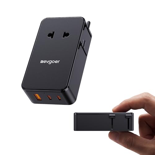 EG evgoer Universal Travel Adapter, International Power Adapter with 1 AC...