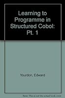 Learning to Program in Structured Cobol, Part I 091707212X Book Cover