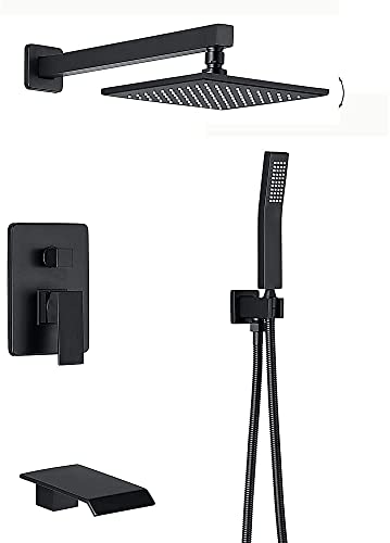 Robinet de douche noir mat pour transformer votre salle de bain en spa