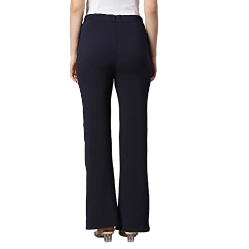 Image of Smarty Pants Women's Cotton Bell Bottom Formal Trouser