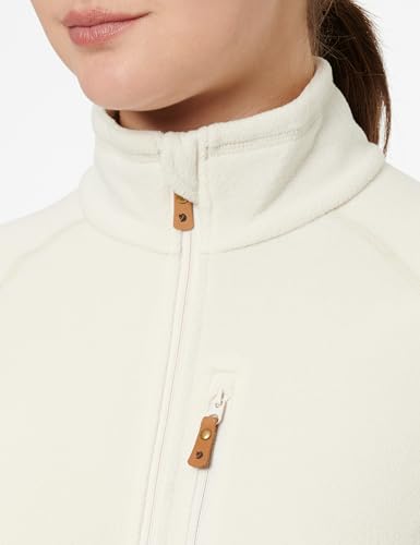 Fjällräven Damen Övik Lite Fleece Half Zip Sweatshirt, Chalk White, M