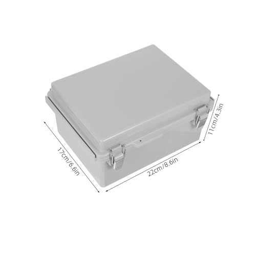Boîte de jonction étanche extérieure en plastique résistant aux intempéries - 2