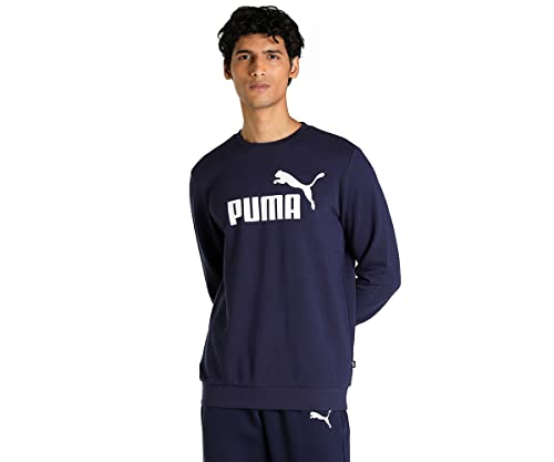Image of Puma Men Cotton, Crew Neck Sweatshirt