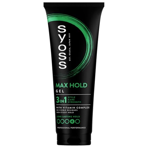Gel coiffant Syoss parfait pour structurer votre coiffure avant une journée active