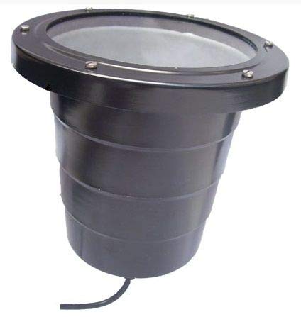 Luminaria PAR38 Projetor E27 Embutir Solo LS210 Preto Maxluz