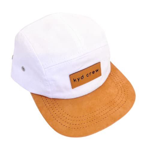 KYD Crew Toddler Hats Boys Age 2-4, Toddler Trucker Hats, Kids Snapback Hats with Adjustable Snapback, Toddler Caps for Boys Girls 49cm - Beachy Blue