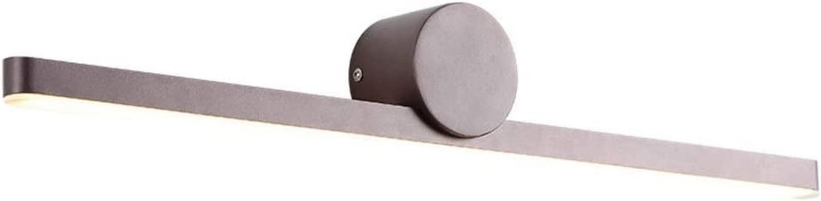 Lampe de maquillage LED 60cm lumière chaude anti-ombre pour miroir de salle de bain