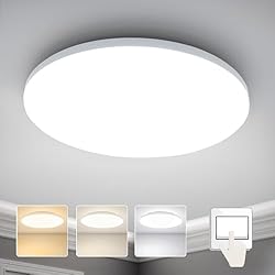 Lámparas De Techo Ikea Descatalogadas Yafido Plafon LED 24W, Lámparas Techo 3000K-6000K Modernos Redondo Panel Plafones, Ø30cm LED Plafón de Techo para Salón Dormitorio Cocina
