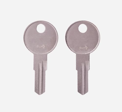 E11 Pair of 2 Replacement Keys for Locks with E11 Code Husky/Yukon/Harbor Freight. Cut to Code by keys22 (E11)