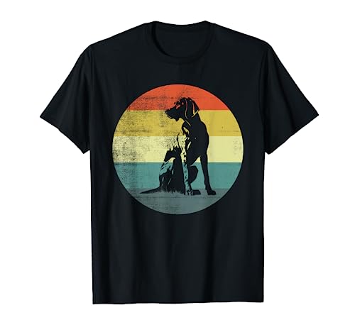 Retro Vintage Design German Shorthaired Pointer Dog Camiseta