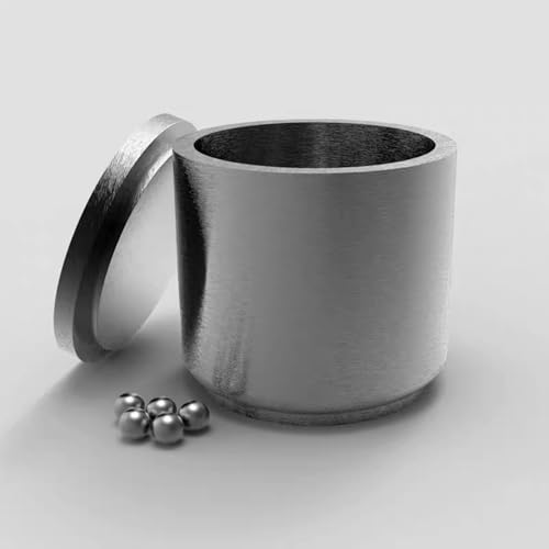 Mortero de carburo de tungsteno 500mL para molino planetario miniatura 4
