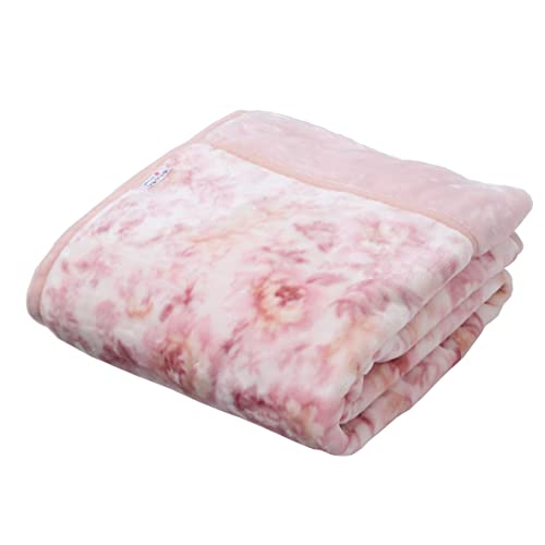 西川 合わせ毛布 シングル 洗える 2枚合わせ あったか 衿付き 柔らか マイヤー 冬 ピンク FQ02045400