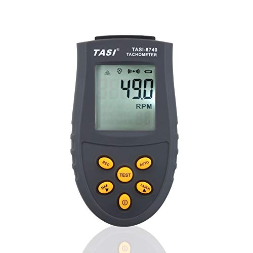 Buy LCD Tachometer Digital Laser Tachometer TASI8740 2.5RPM99,999RPM