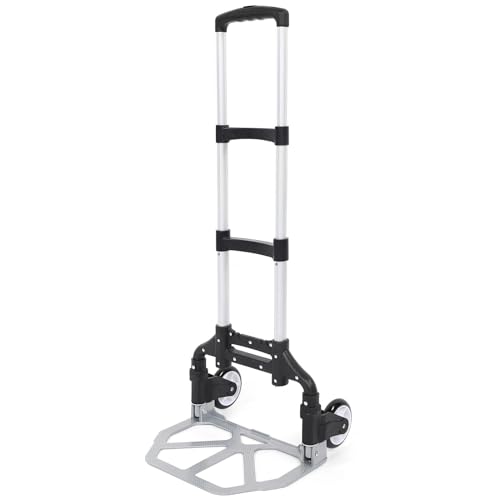Carretilla portátil plegable de aluminio capacidad 80KG miniatura 6