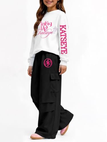 Katseye Costume for Kids 2 Pcs Idol Merch Music Graphic Outfit - image 4