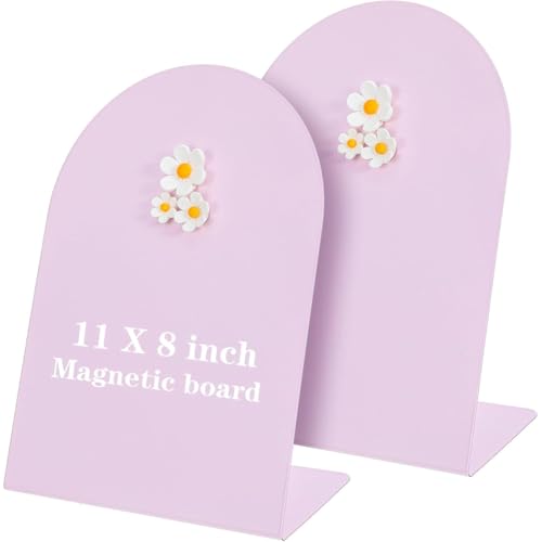 Tableau magnétique rose de table idéal pour réviser à l'école ou chez soi