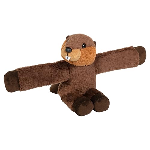 Wild Republic Huggers Biber, Kuscheltier, 11 cm, Stofftier, Umweltfreundlich